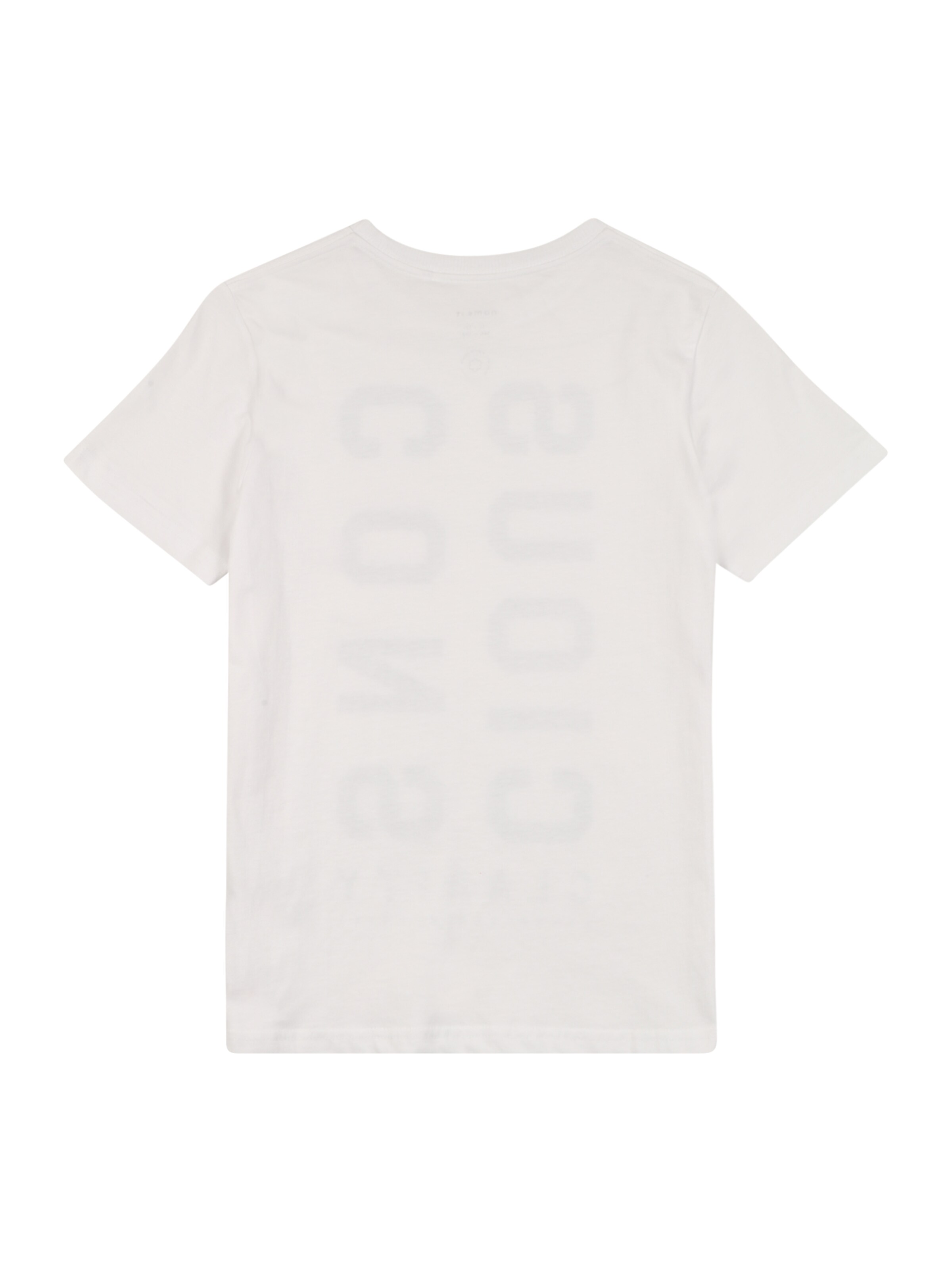 Kinder Teens (Gr. 140-176) NAME IT T-Shirt 'Delmas' in Weiß - RN42664