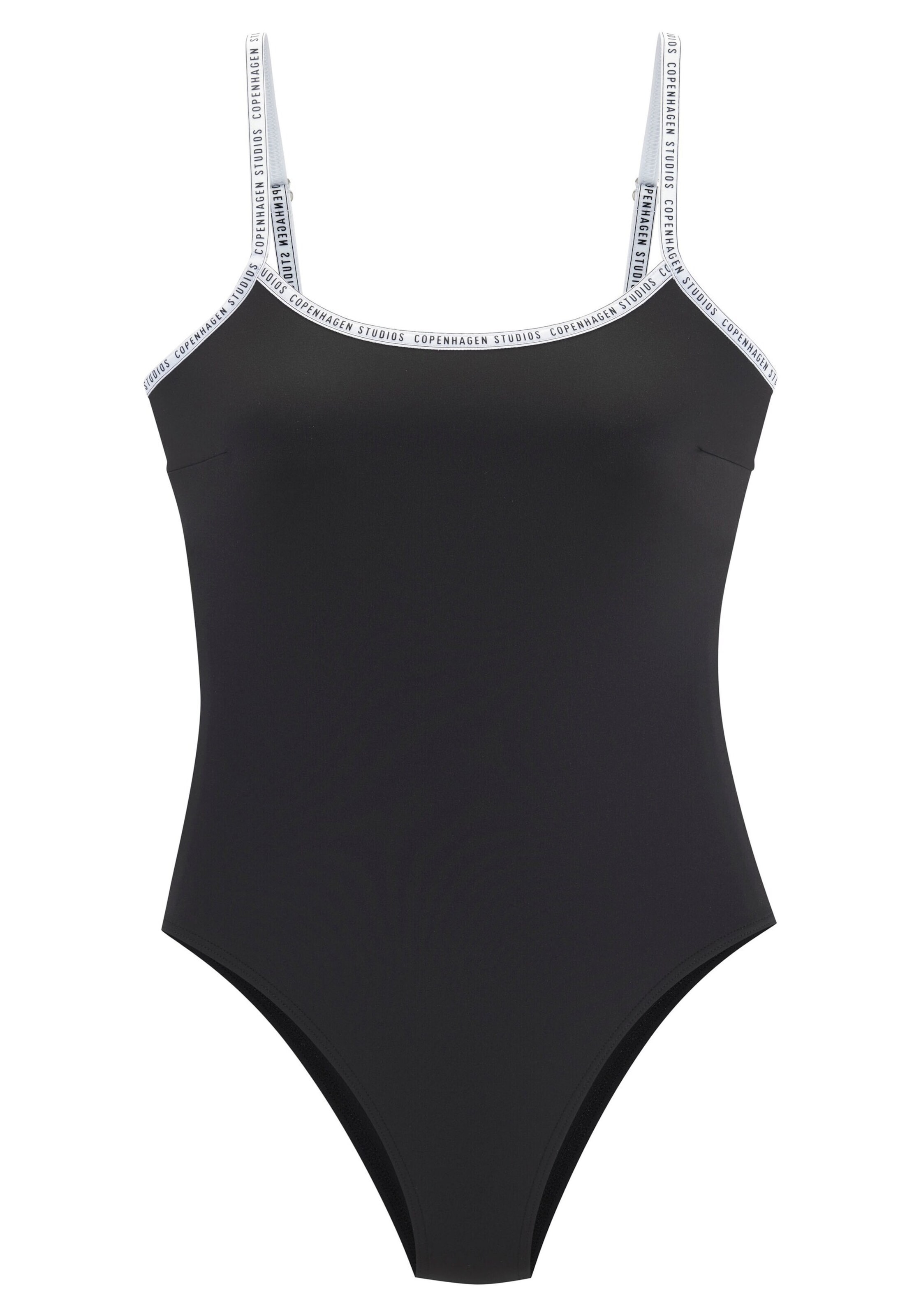 Copenhagen Studios Ολόσωμο μαγιό σε μαύρο: μπροστά