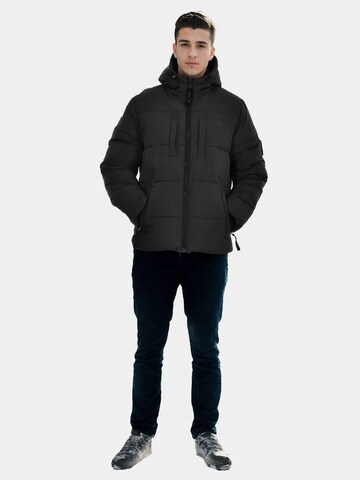 Alessandro Salvarini Winterjas in Zwart