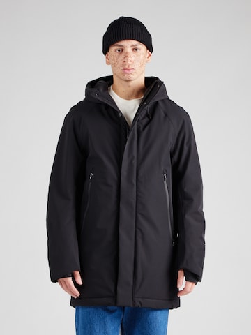 Veste mi-saison Krakatau en noir : devant