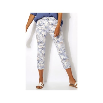 TONI Regular Broek in Blauw: voorkant