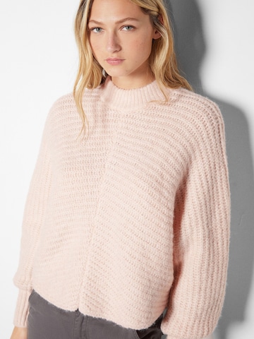 Bershka Sweater in Pink