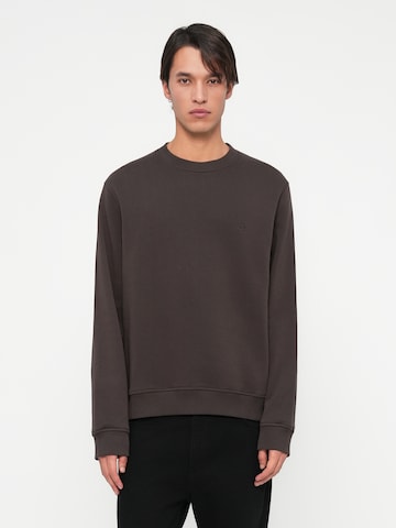 Samsøe Samsøe Sweatshirt 'Otto' in Brown: front