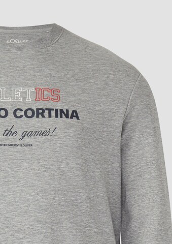 Sweat-shirt s.Oliver en gris