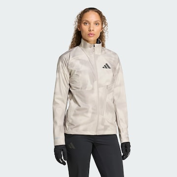 ADIDAS TERREX Outdoorjas 'Xperior' in Beige: voorkant
