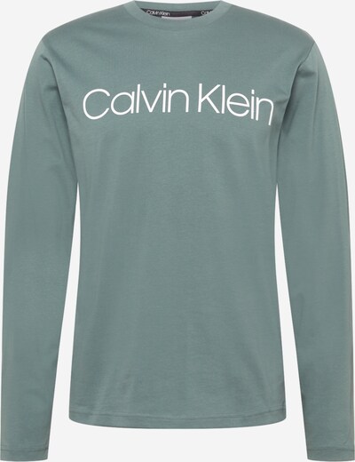 Tricou Calvin Klein pe verde mentă / alb, Vizualizare produs