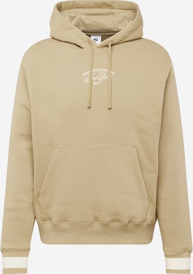 Nike Sportswear Sweatshirt em oliveira / branco, Vista do produto