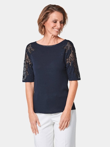 Pull-over Goldner en bleu : devant