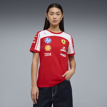 PUMA Functioneel shirt 'Scuderia Ferrari HP' in Rood: voorkant
