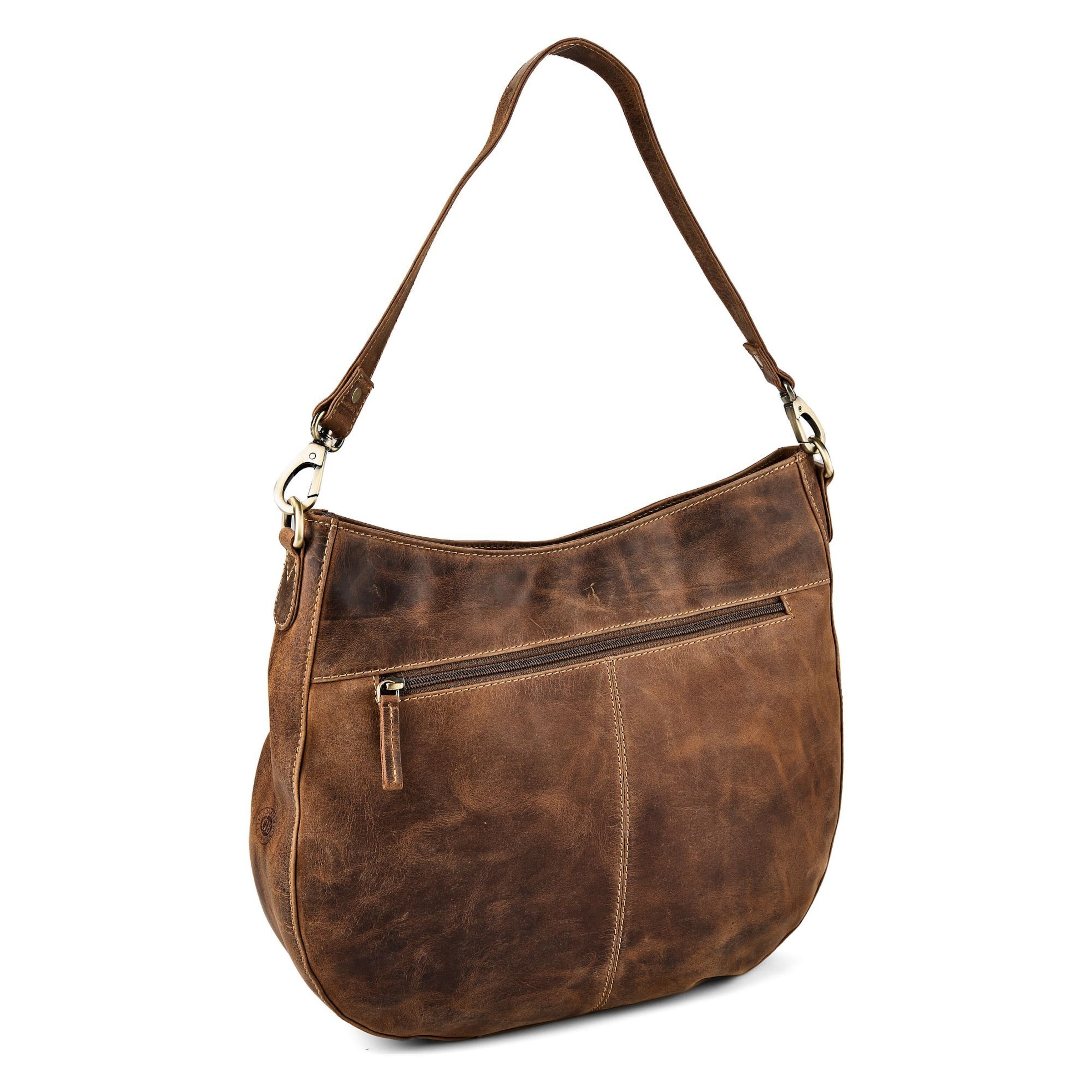 Sac bandoulière GREENBURRY en marron