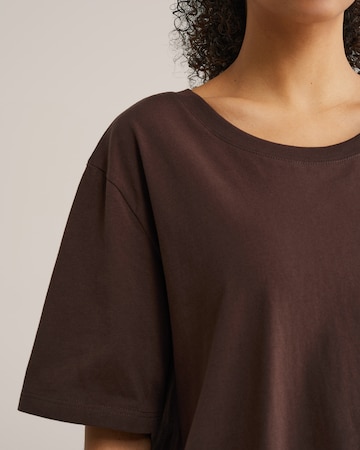 WE Fashion Tričko – hnědá