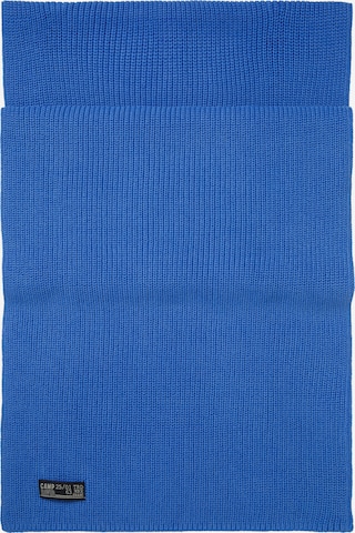 CAMP DAVID Scarf in Blue: front