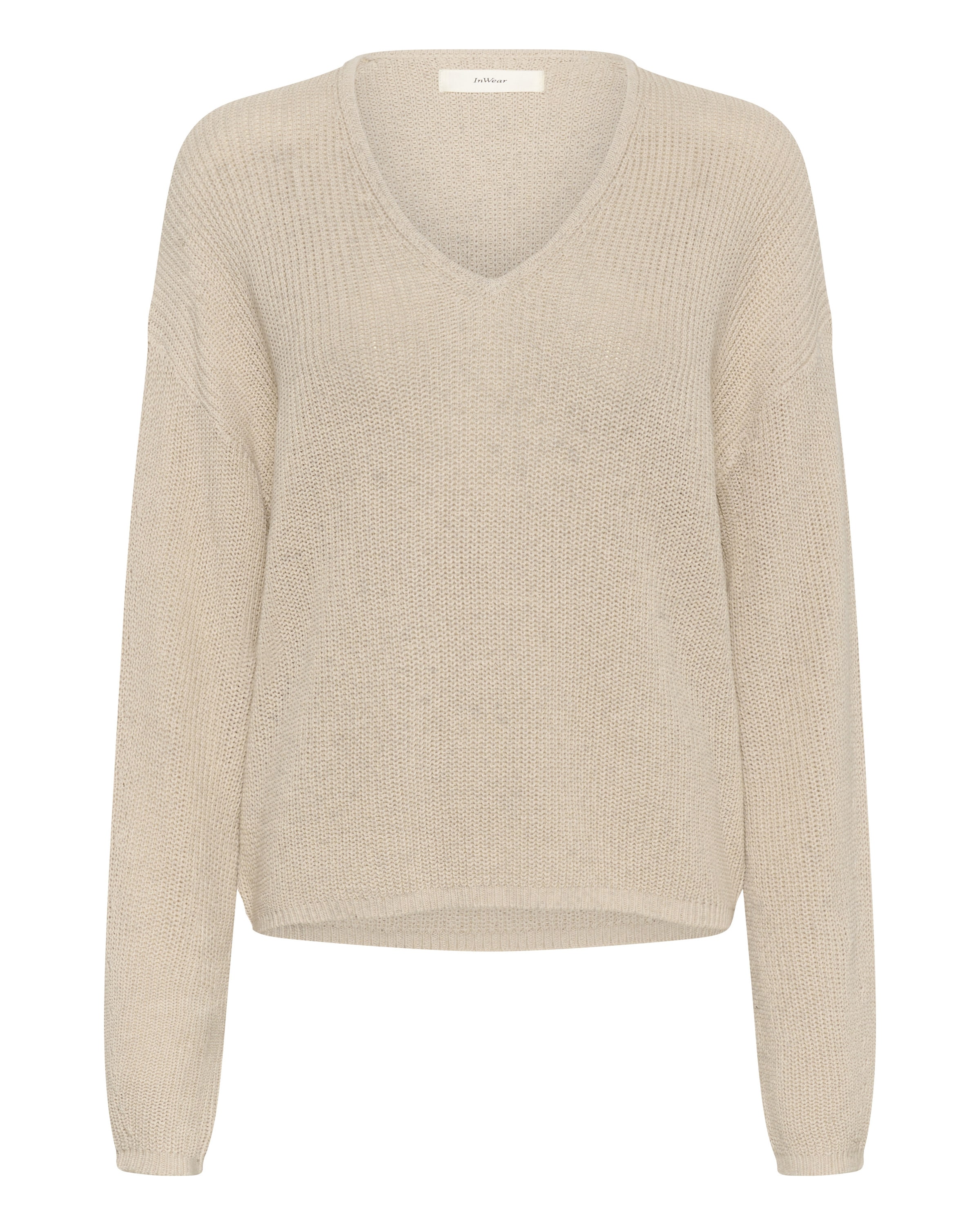 InWear Pullover 'MiamIW' in Beige: Vorderseite