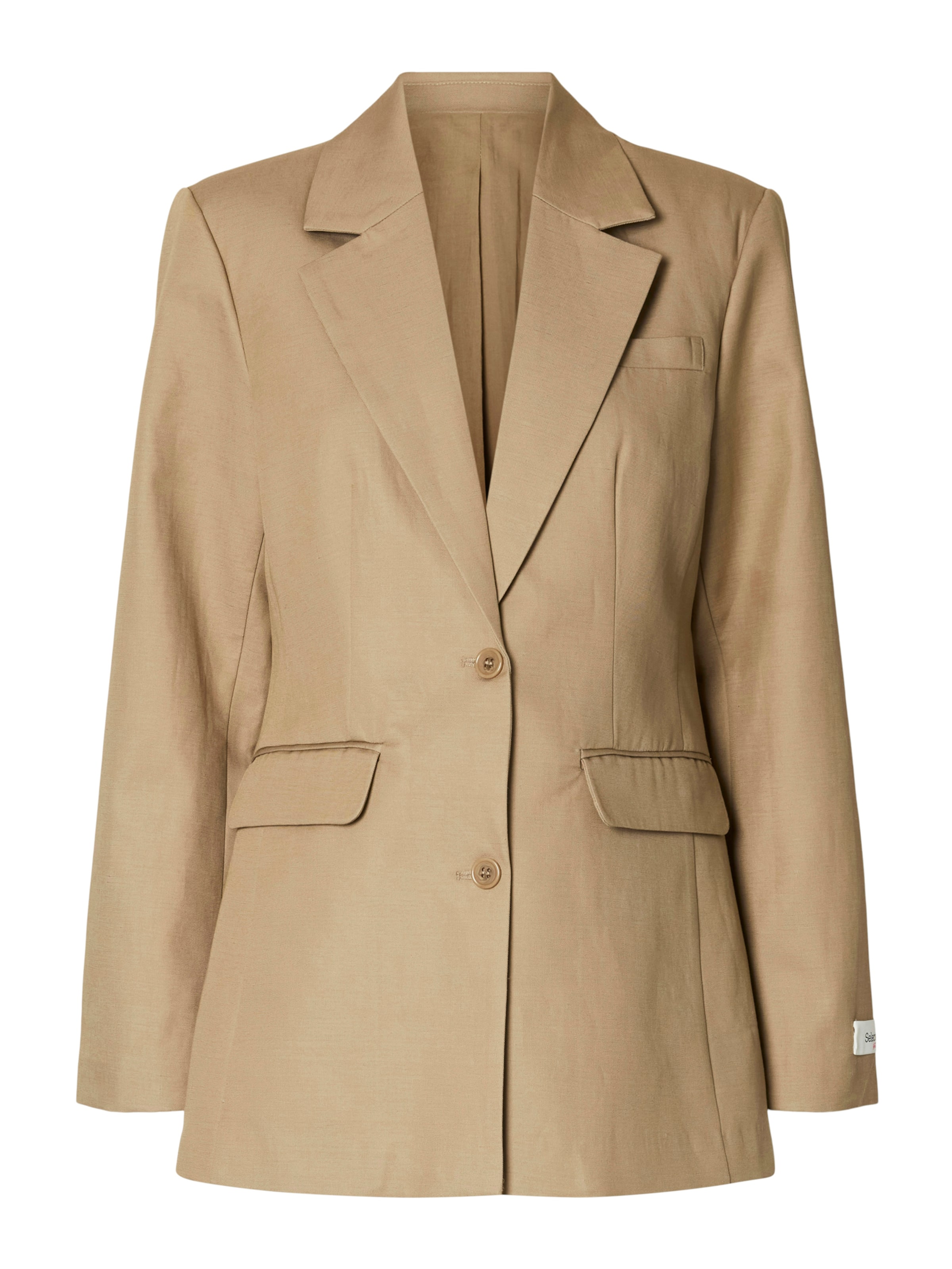 SELECTED Blazer 'SLFAMOUR' en beige foncé, Vue avec produit