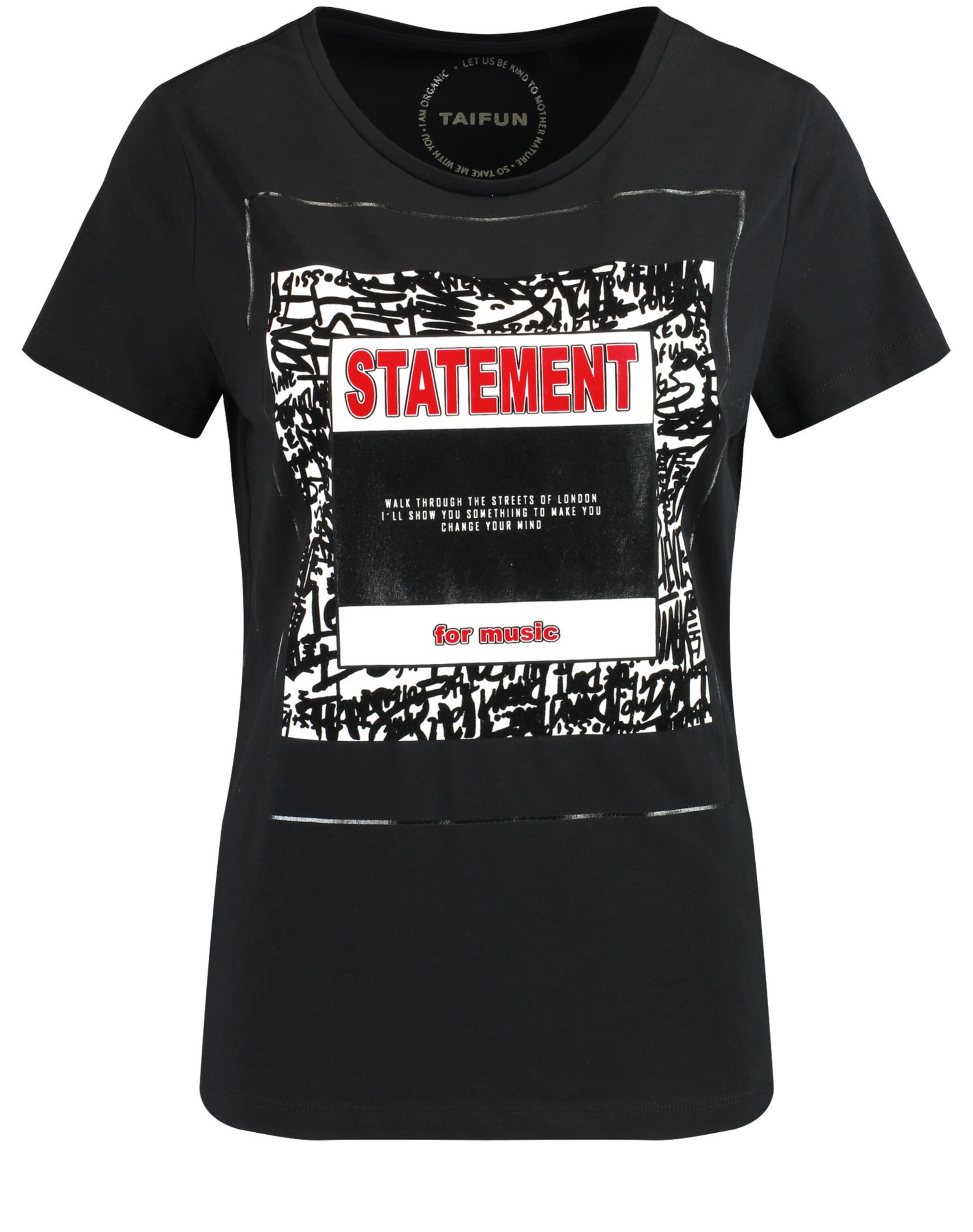Frauen Shirts & Tops TAIFUN T-Shirt in Schwarz - VP33898 Frauen Shirts & Tops TAIFUN T-Shirt in Schwarz - VP33898