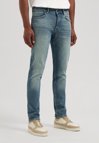 Coupe slim Jean 'Mr. E' Dstrezzed en bleu