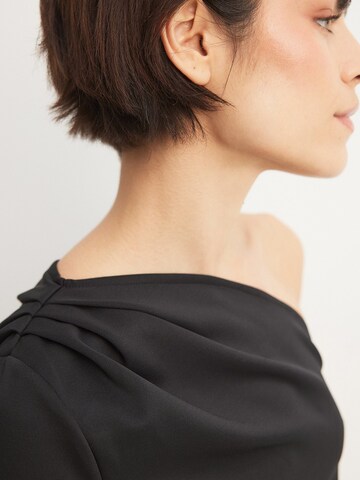 NA-KD Shirt in Schwarz