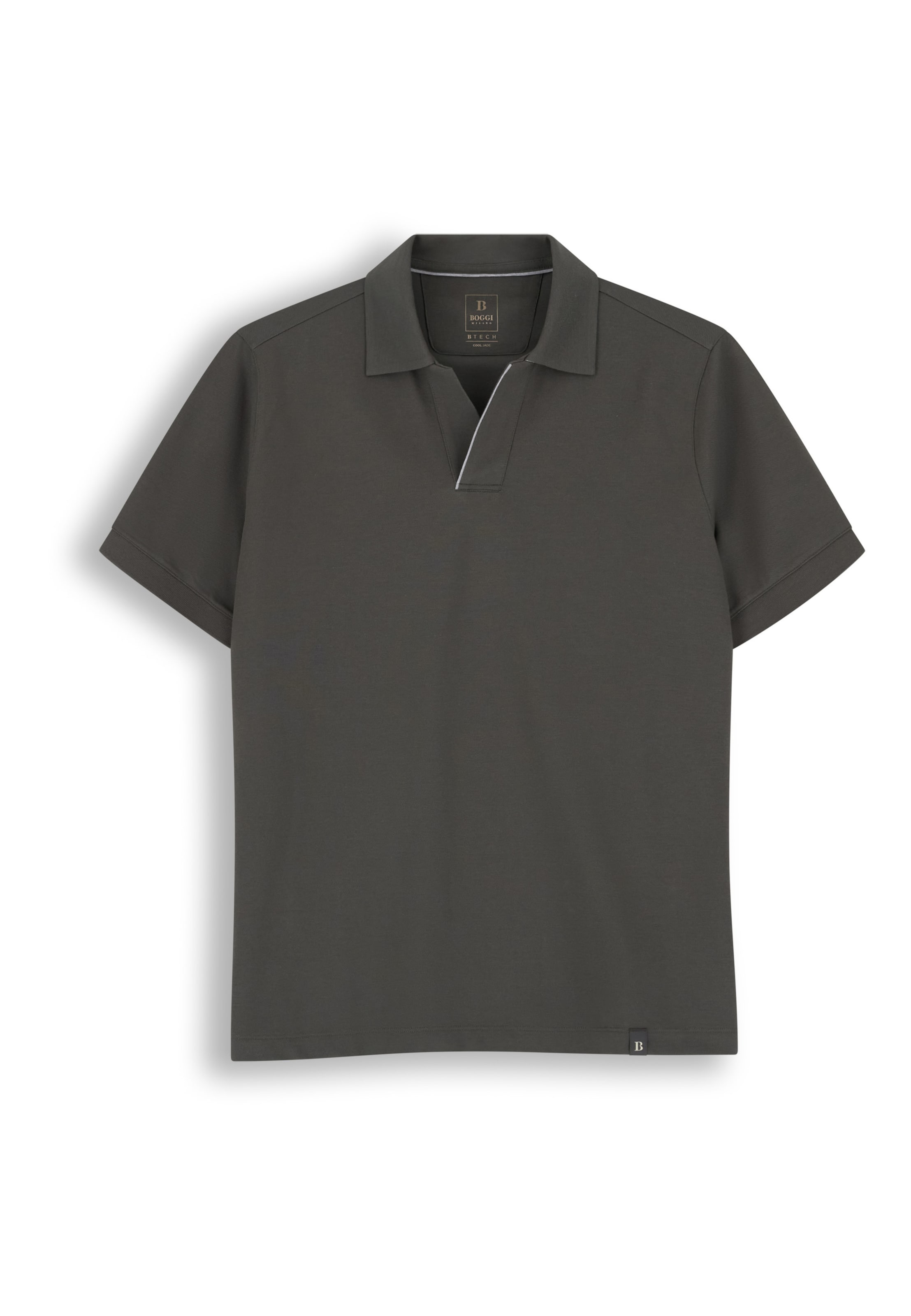 Boggi Milano Shirt in Grau: Vorderseite