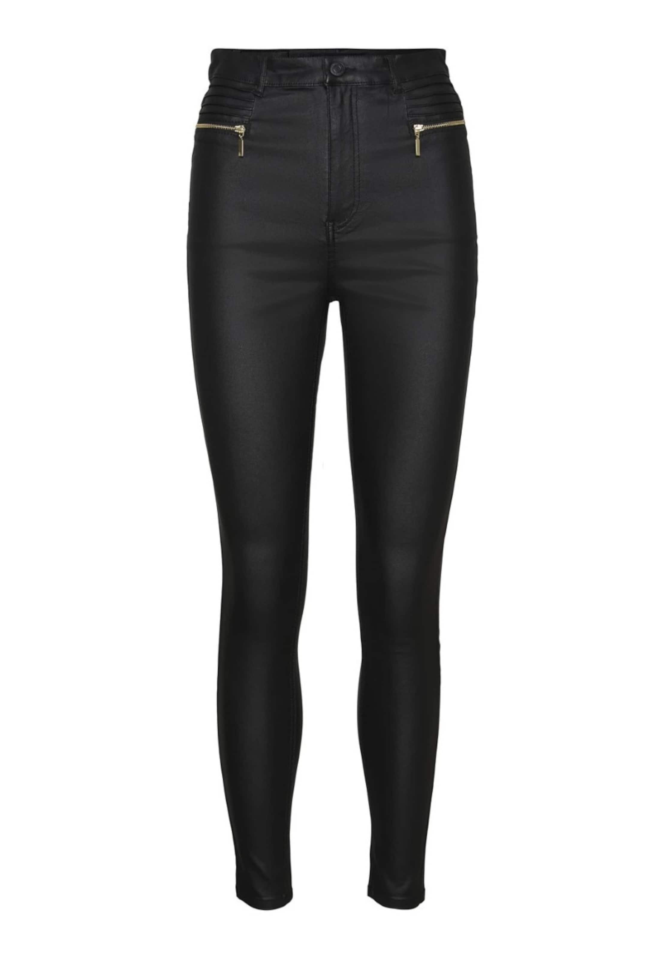 VERO MODA Skinny Jeans 'VMLOA' i sort: forside