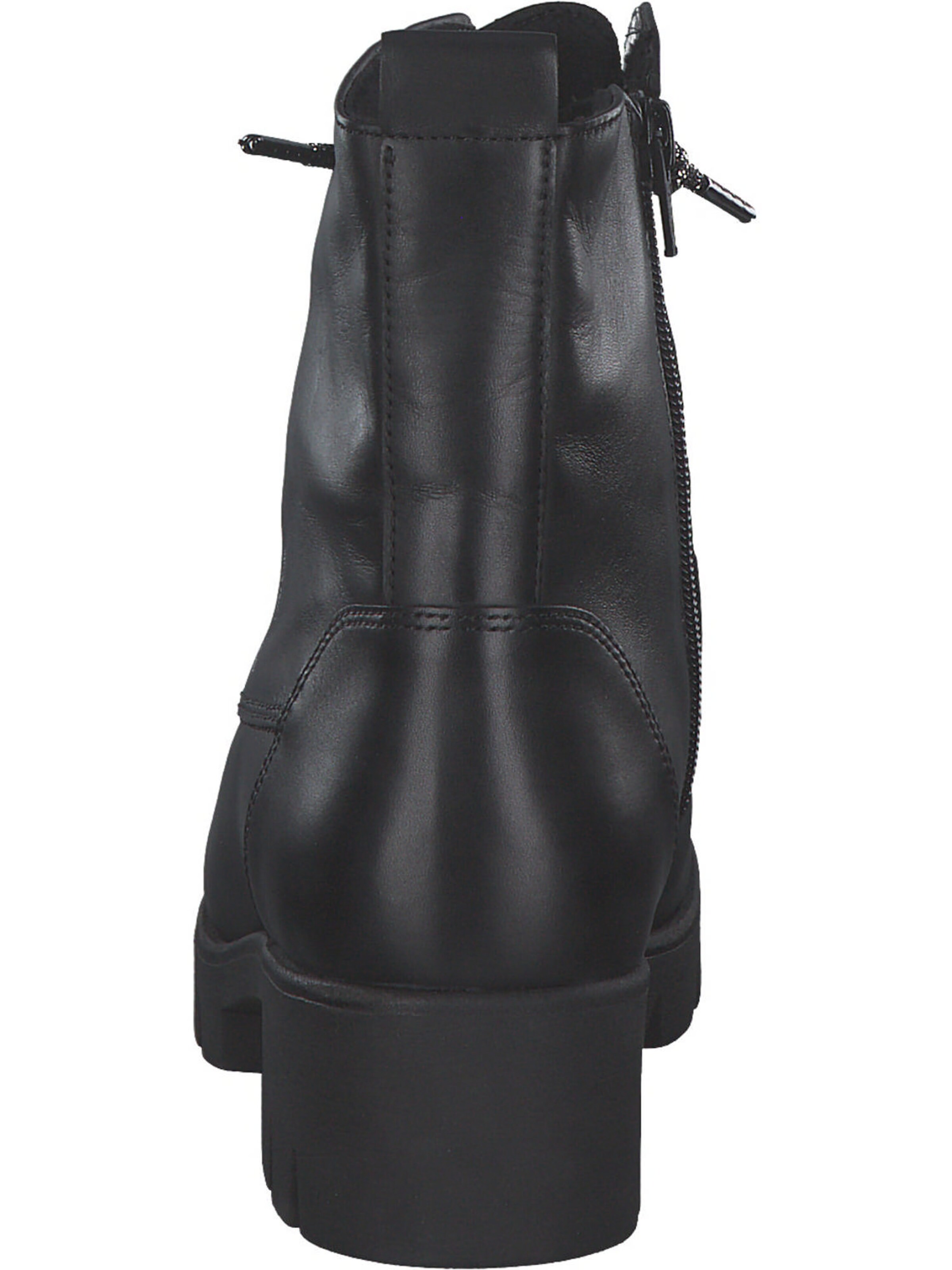 GABOR Lace-up bootie in Black