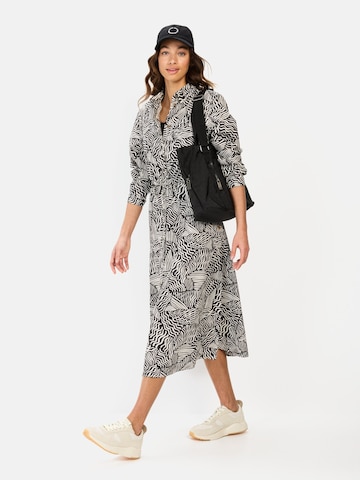 CAMEL ACTIVE Hemdblusenkleid in Schwarz