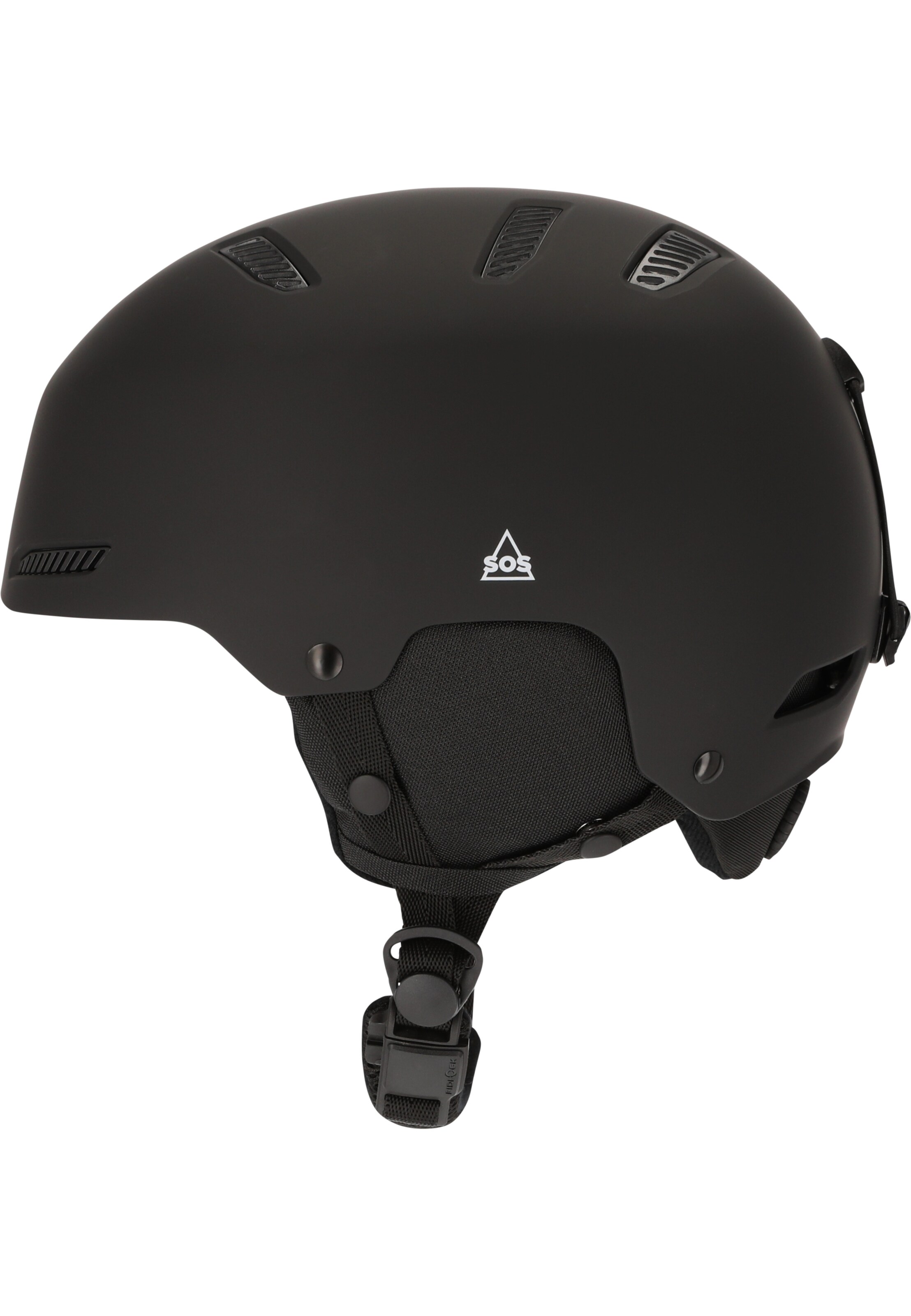 SOS Helm 'Cooper' in Zwart