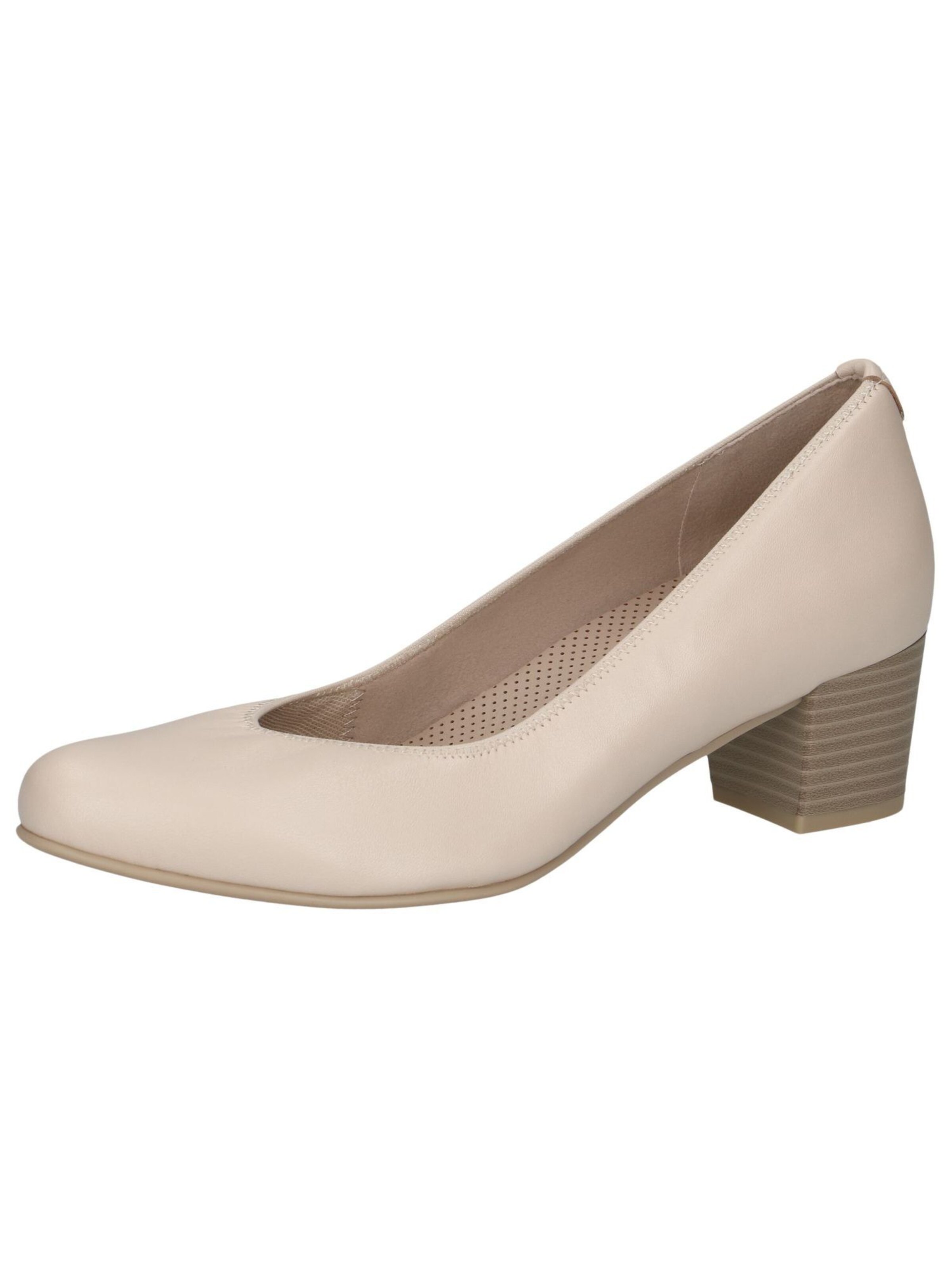 CAPRICE Pumps in Beige: front