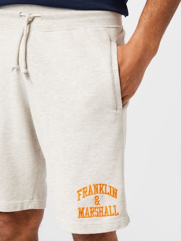 FRANKLIN & MARSHALL Regular Shorts in Grau