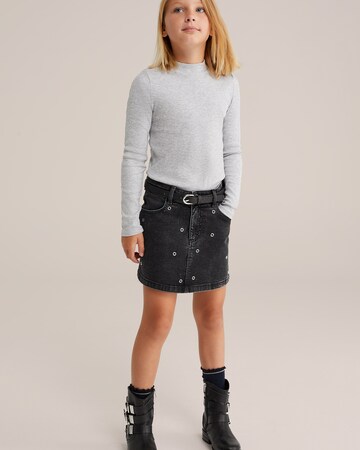 WE Fashion Shirt 'Meisjes' in Grau