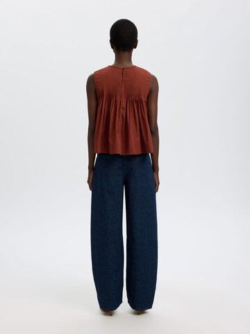 SELECTED Blouse in Rood