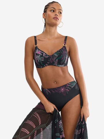 TRIUMPH Minimizer Bügel-Bikini-Top ' Red Label Summer Tropics ' in Mischfarben