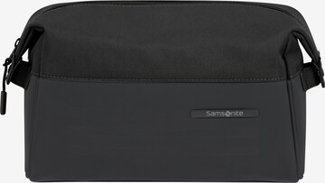 SAMSONITE Toiletry Bag 'Stackd' in Black: front