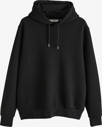 NextSweater majica - crna boja: prednji dio