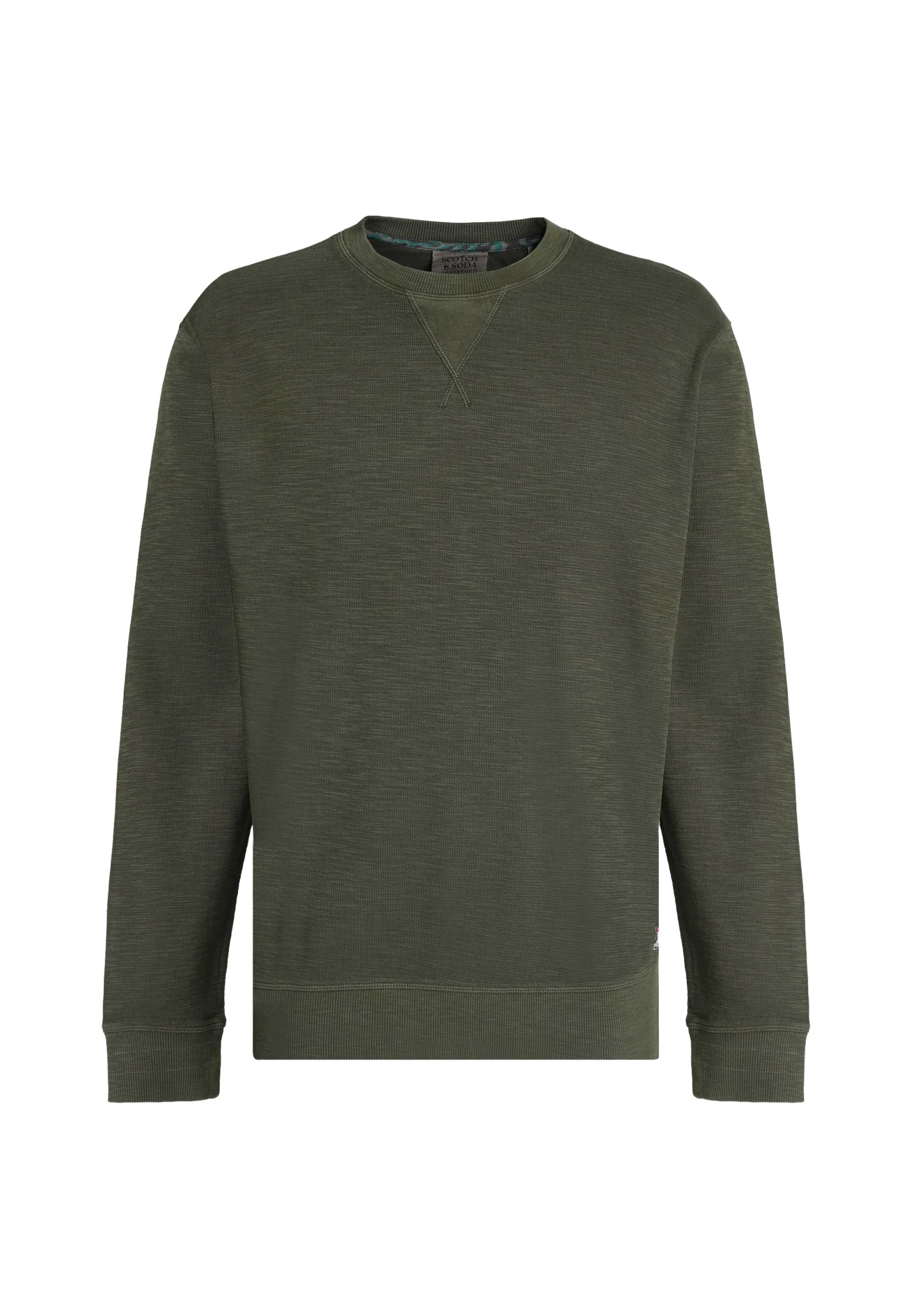 Sweat-shirt SCOTCH & SODA en vert : devant