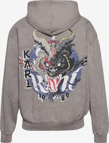 Karl Kani Sweatjacke in Grau