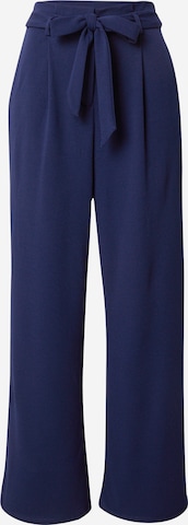 Pantalon à plis 'Hilda' VILA en bleu : devant