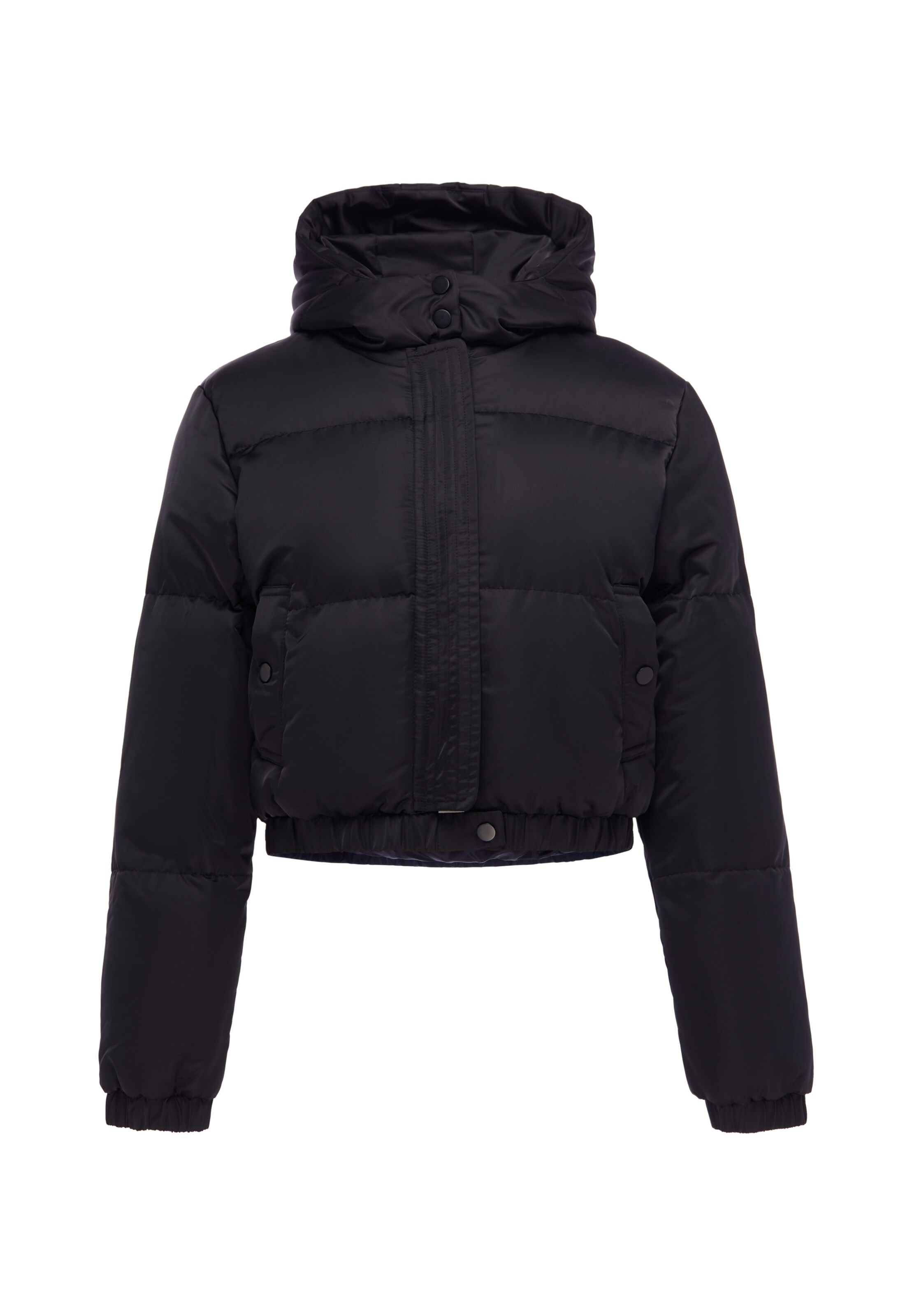 Veste mi-saison MYMO en noir : devant