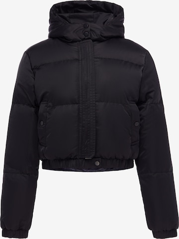 MYMO - Chaqueta de entretiempo en negro: frente