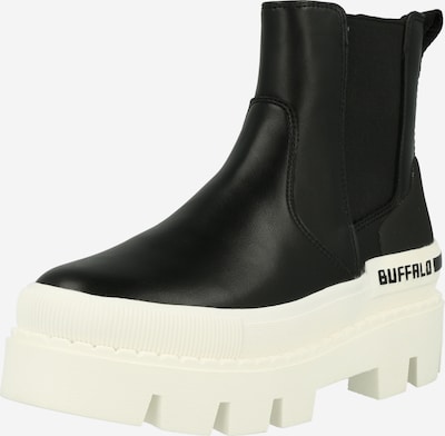 BUFFALO Chelsea Boots 'RAVEN' in schwarz / weiß, Produktansicht