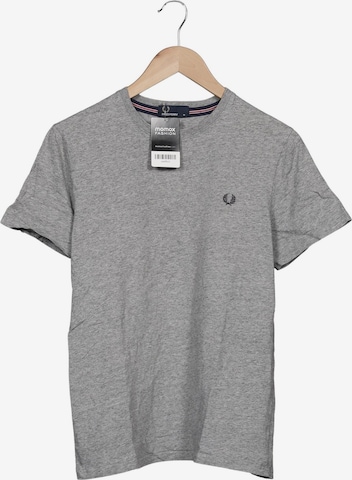 Fred Perry T-Shirt M in Grau: Vorderseite