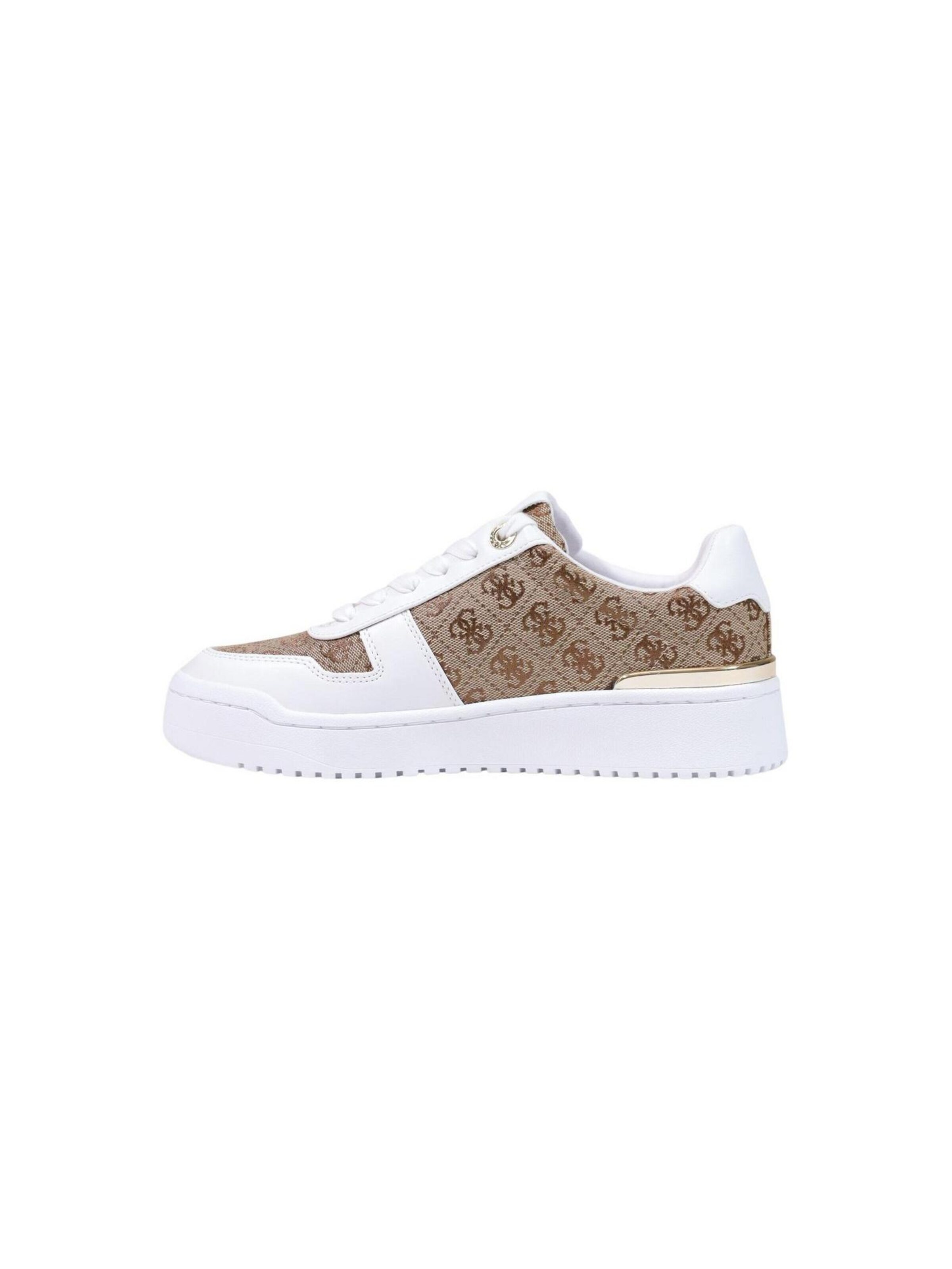 Baskets basses 'MAGGNET2 FLFMA2 FAL12' GUESS en beige
