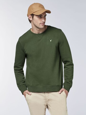 CHIEMSEE Sweatshirt in Green: front