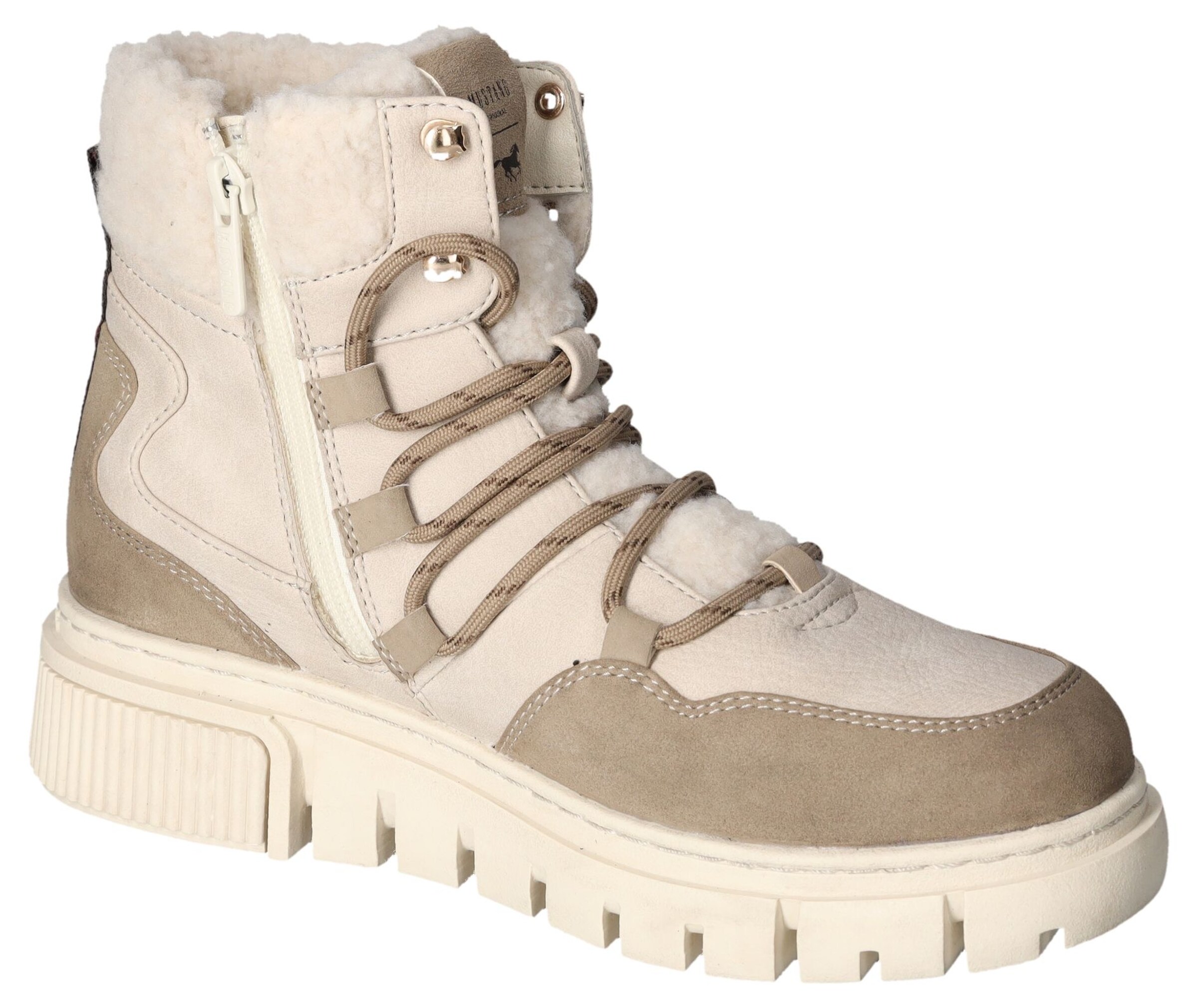 MUSTANG Snowboots in Beige