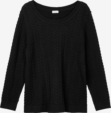 SHEEGO Pullover in Schwarz: predná strana