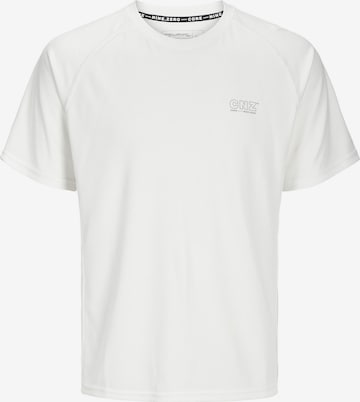 JACK & JONES T-shirt 'JCOCNZ' i vit: framsida