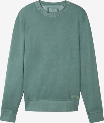 zaļš TOM TAILOR Sportisks džemperis: no priekšpuses
