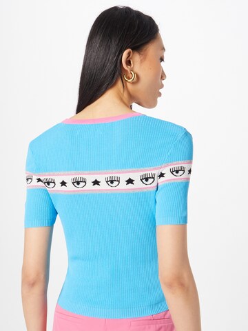Chiara Ferragni Sweater 'LOGOMANIA' in Blue