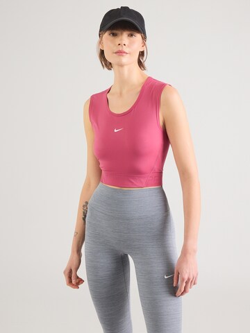 NIKESportski top 'Pro' - roza boja: prednji dio