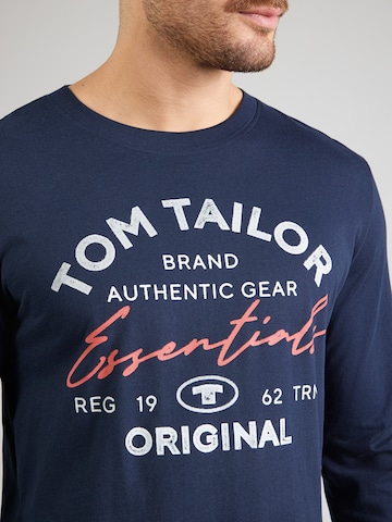 TOM TAILOR Shirt in Blau