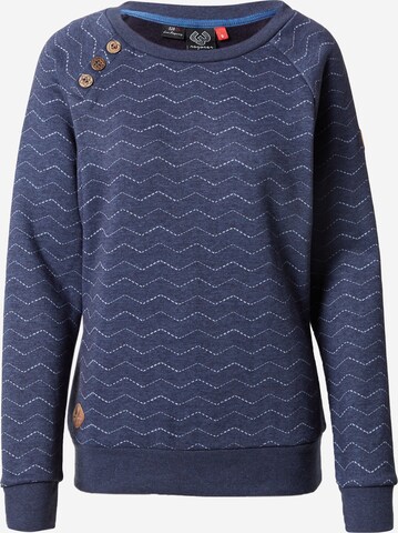 Ragwear Sweatshirt 'Daria' in Blauw: voorkant